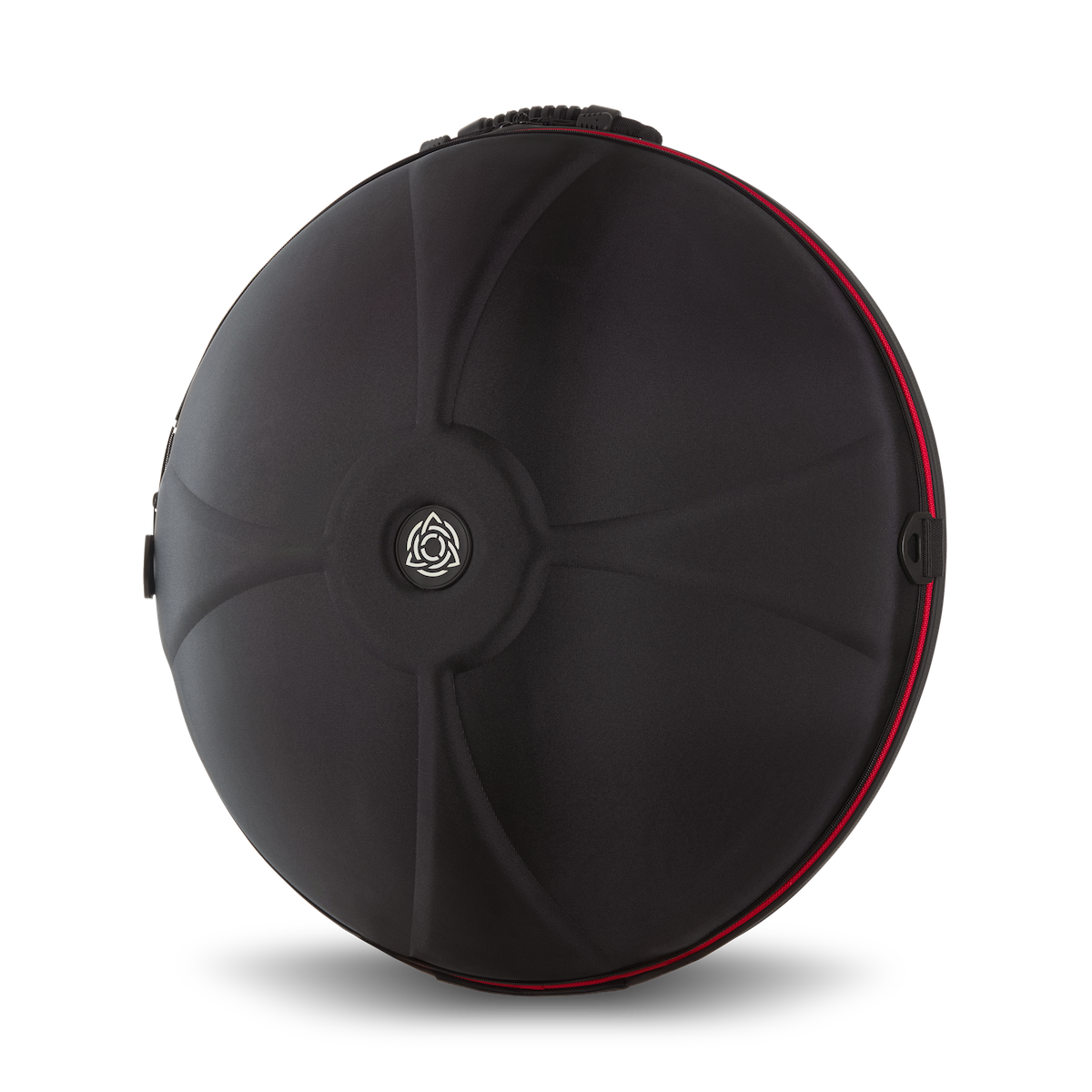 Hardcase Technologies EVATEK 2.0 Medium handpan bag in black front shell view