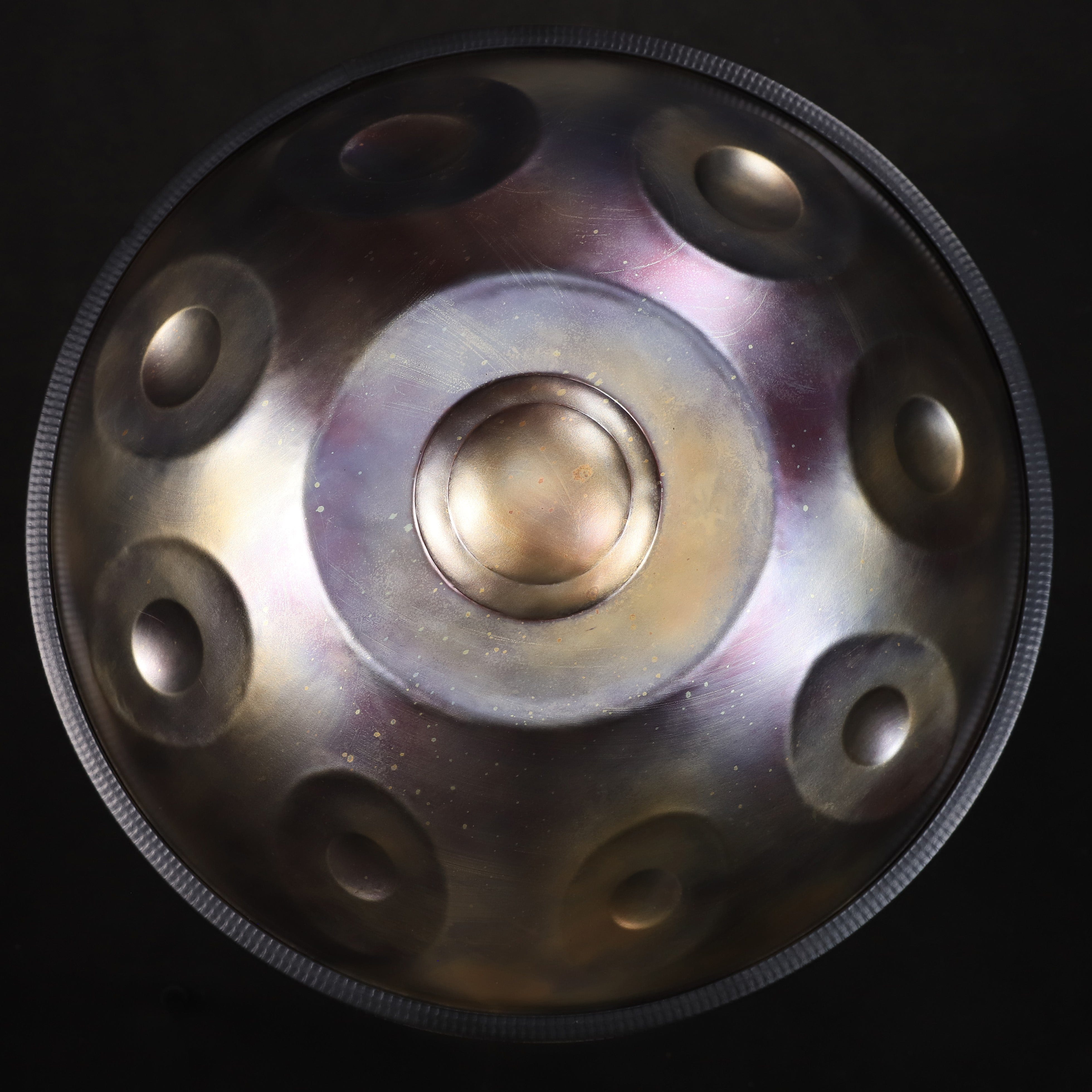 YULA Handpan 10-note F2 Low Amara 55cm hang handpan drum tank drum meditation sound heaing