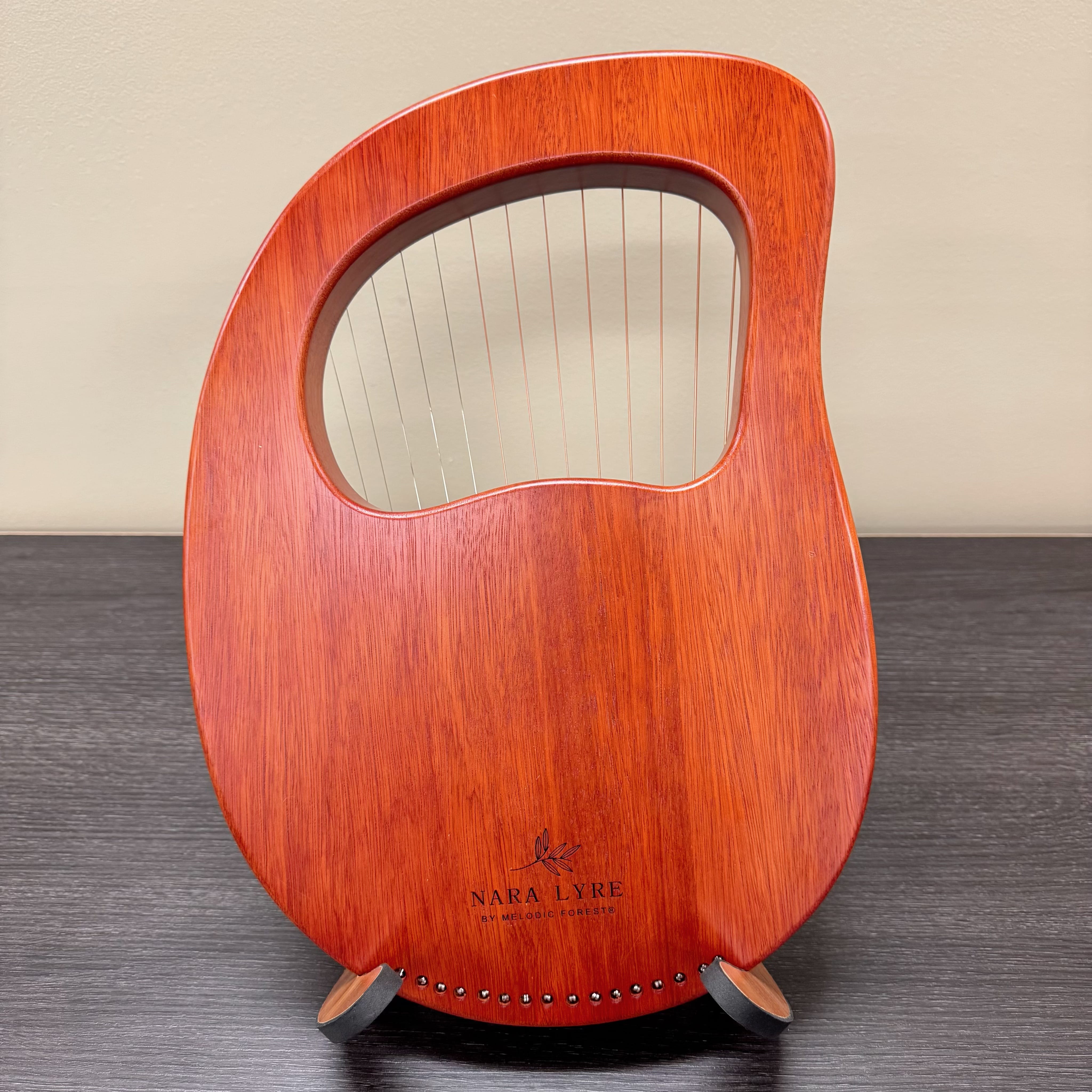 Lyre Harp 16 String Premium Mahogany mini harp celtic harp sound healing music therapy beginner Australia