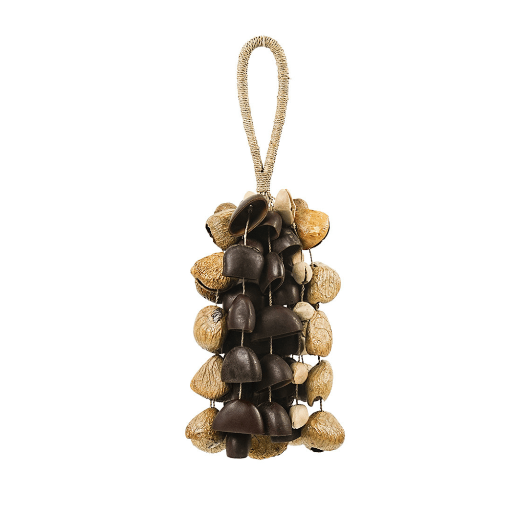 Triple Seed Pod Shaker Handmade