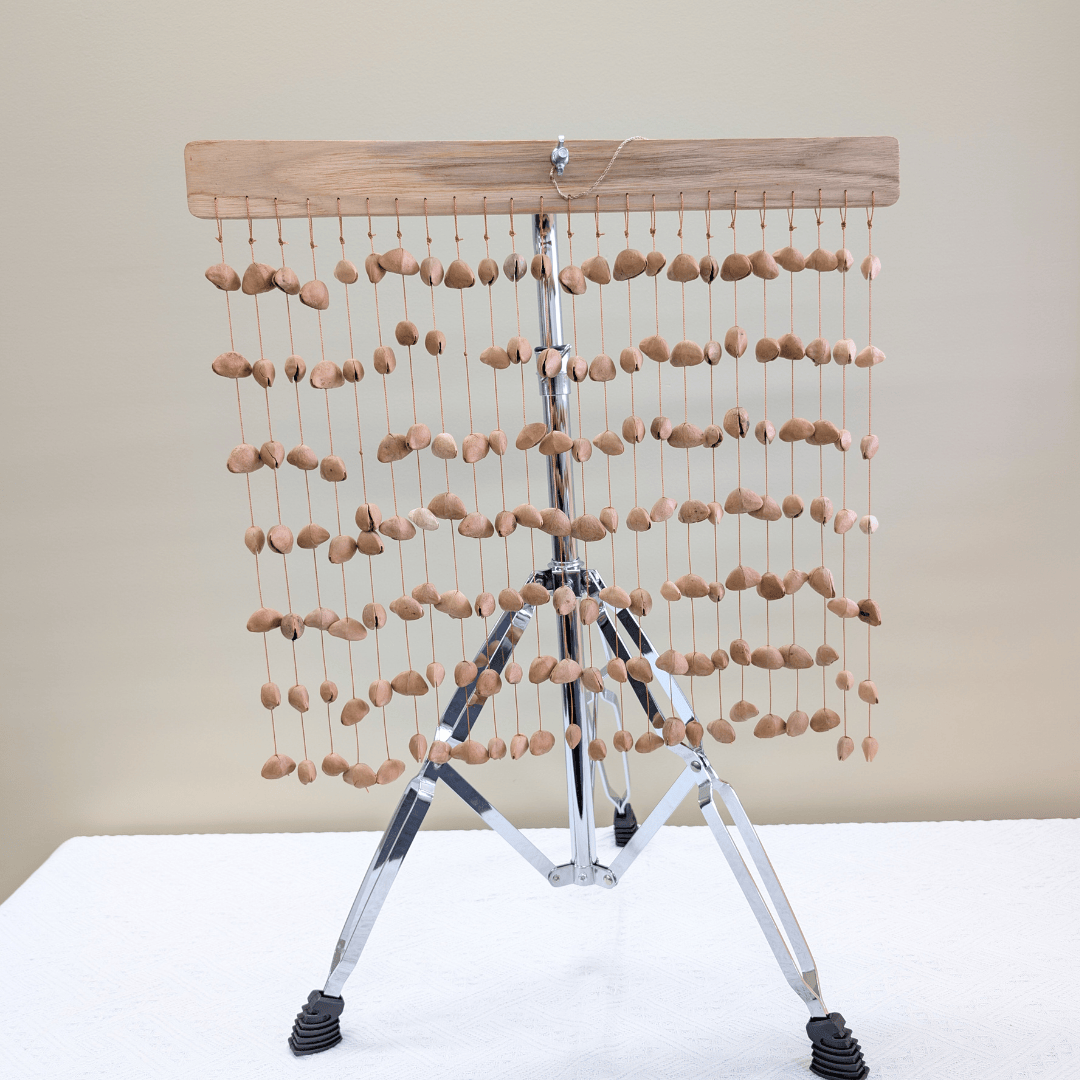 Wind Chime Stand – Adjustable Tripod Stand for Seed Pod & Meditation Chimes