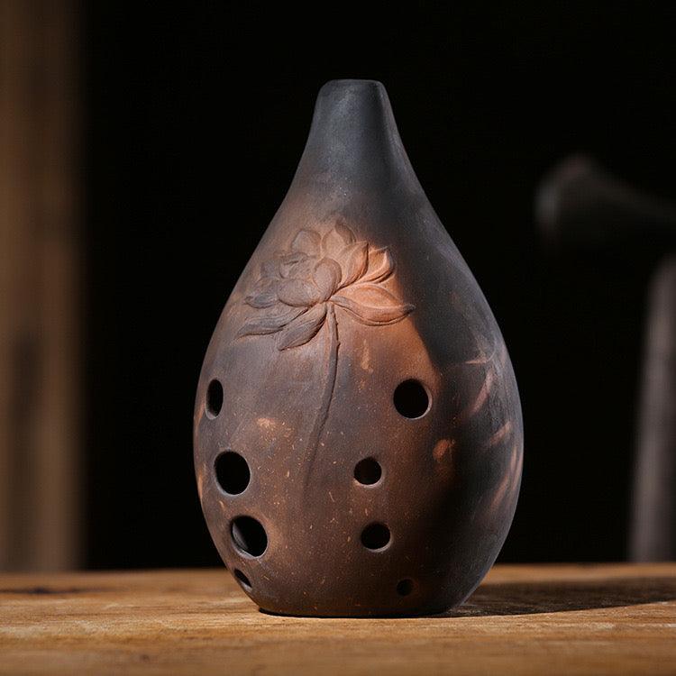 Chinese Xun ocarina tranditional chinese musical instrument 10 hole folk instrument