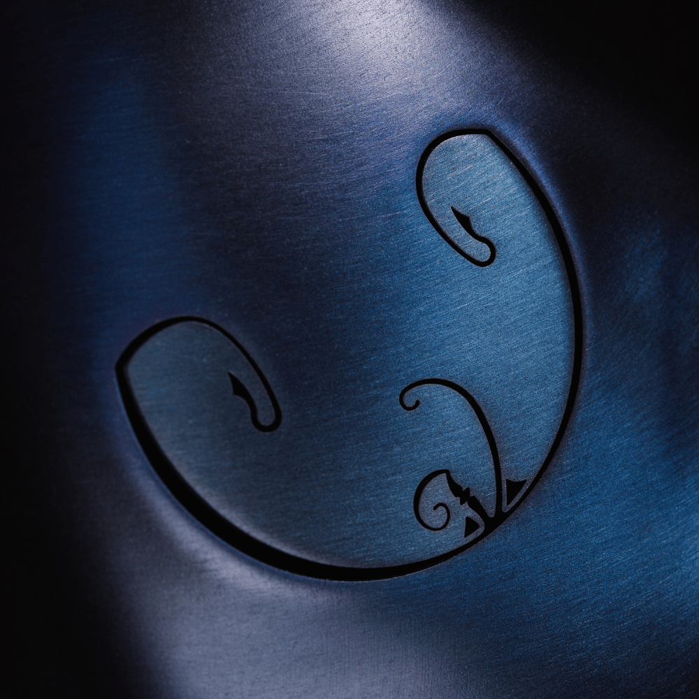 RAV Vast B Celtic Double Ding Indigo 432hz handpan steel tongue drum tank drum meditation sound healing Australia