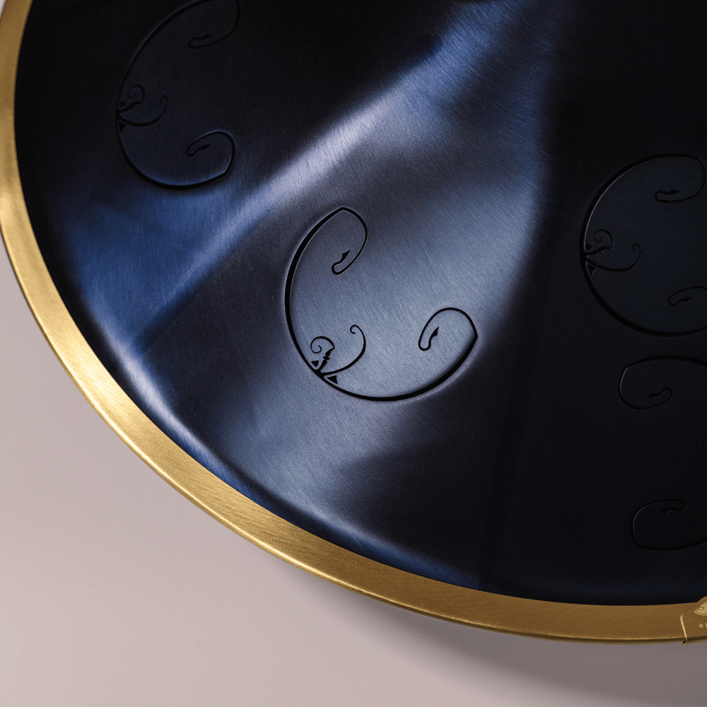 RAV Vast B Celtic Double Ding Indigo 432hz handpan steel tongue drum tank drum meditation sound healing Australia