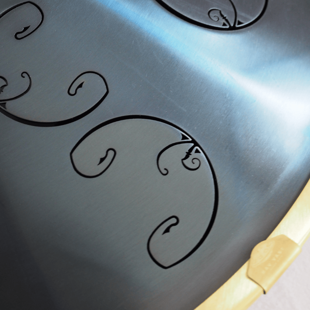 RAV Vast B Celtic Double Ding Indigo 432hz handpan steel tongue drum tank drum meditation sound healing Australia