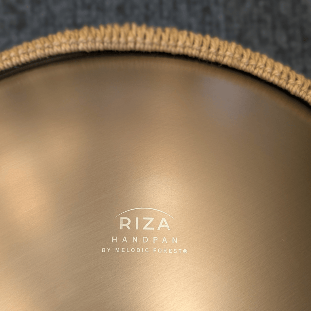 Buy beginner handpan in Australia – 55 cm Mandala 10-note D Kurd handpan, 432 Hz tuning, ideal beginner handpan for meditation, music therapy, acoustic performance, and creative expression.