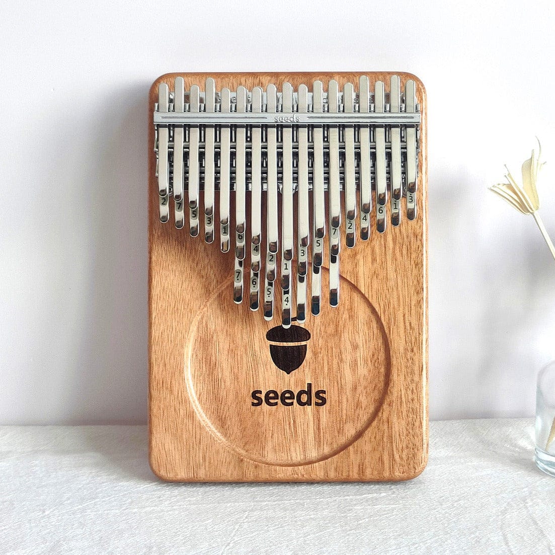 Kalimba 41 Key Seeds Chromatic Pisces Plus w/Case