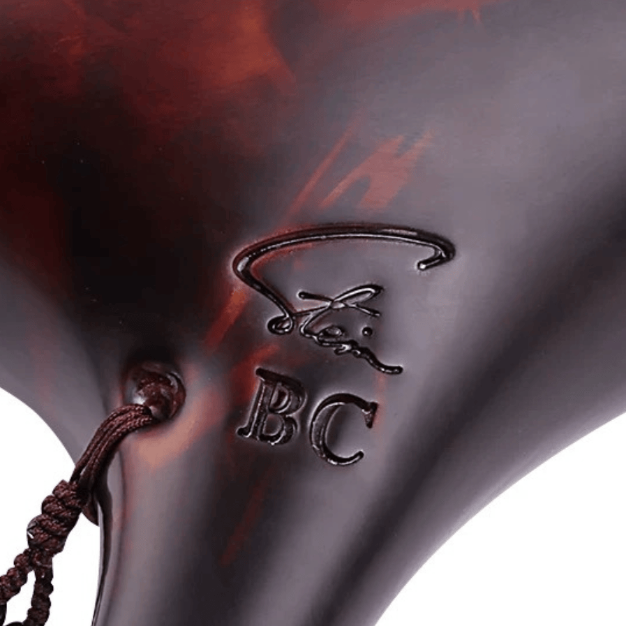 Stein Premium BC Bass C ceramic ocarina beginner friendly in Australia with deep warm tone, professionally tuned 12-hole ocarina by Fengya Focalink Taiwan maker
