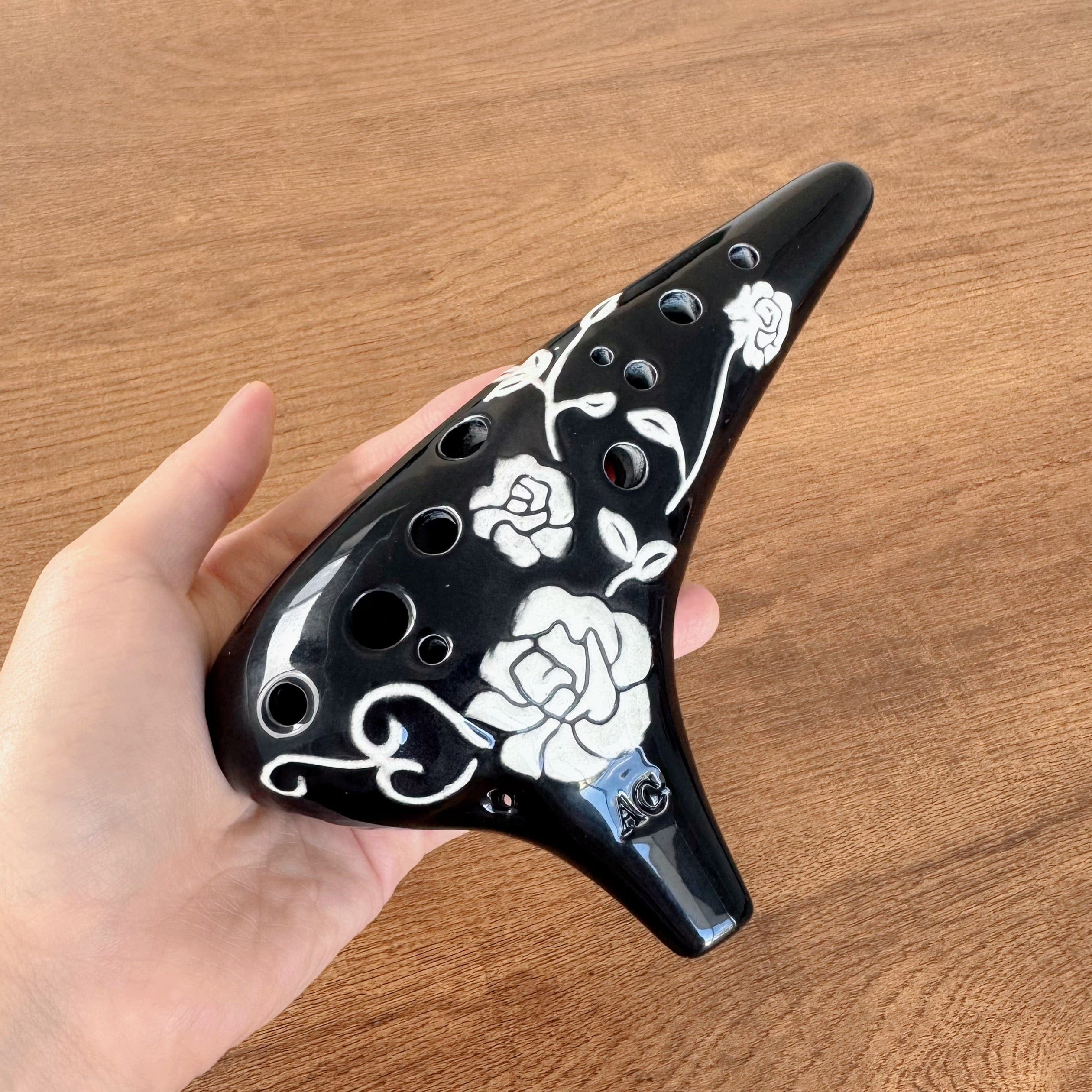 Premium 12-Hole Alto C Ocarina Fengya Focalink Stein