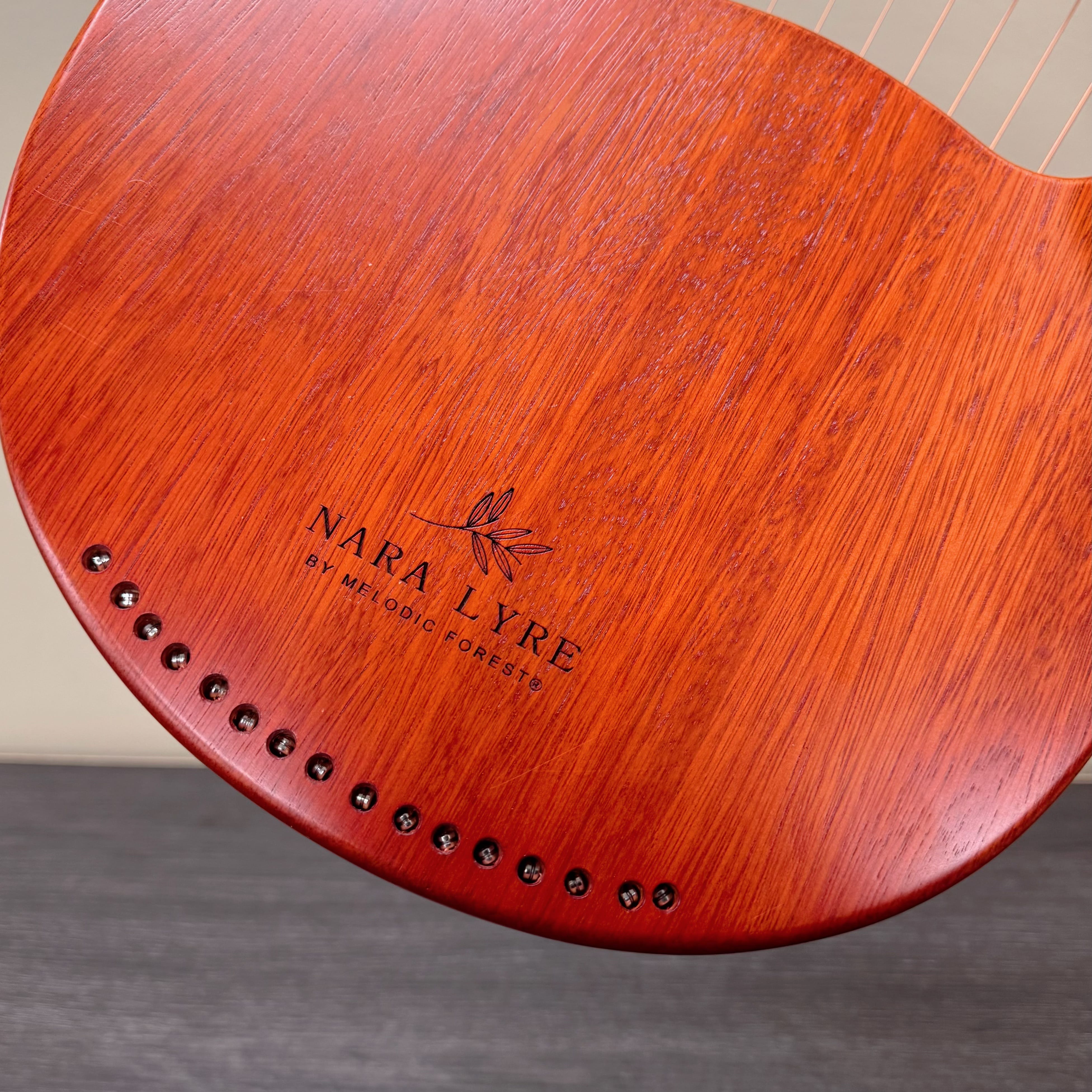 Lyre Harp 16 String Premium Mahogany mini harp celtic harp sound healing music therapy beginner Australia