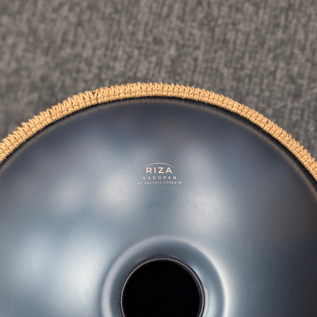 Buy beginner handpan in Australia – 55 cm Mandala 10-note D Kurd handpan, 432 Hz tuning, ideal beginner handpan for meditation, music therapy, acoustic performance, and creative expression.