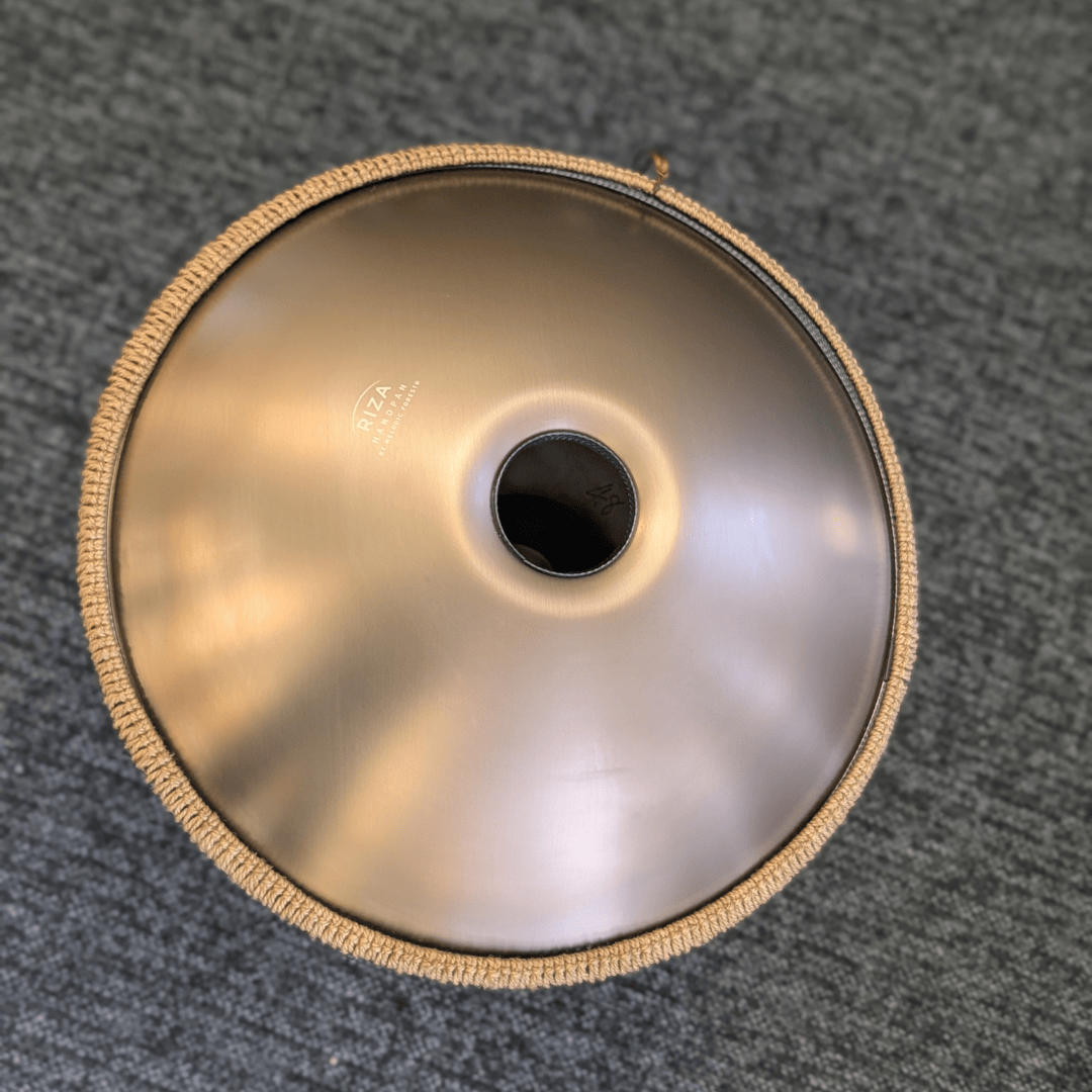 12-Note D Kurd Handpan - Mandala Gold Beginner Edition
