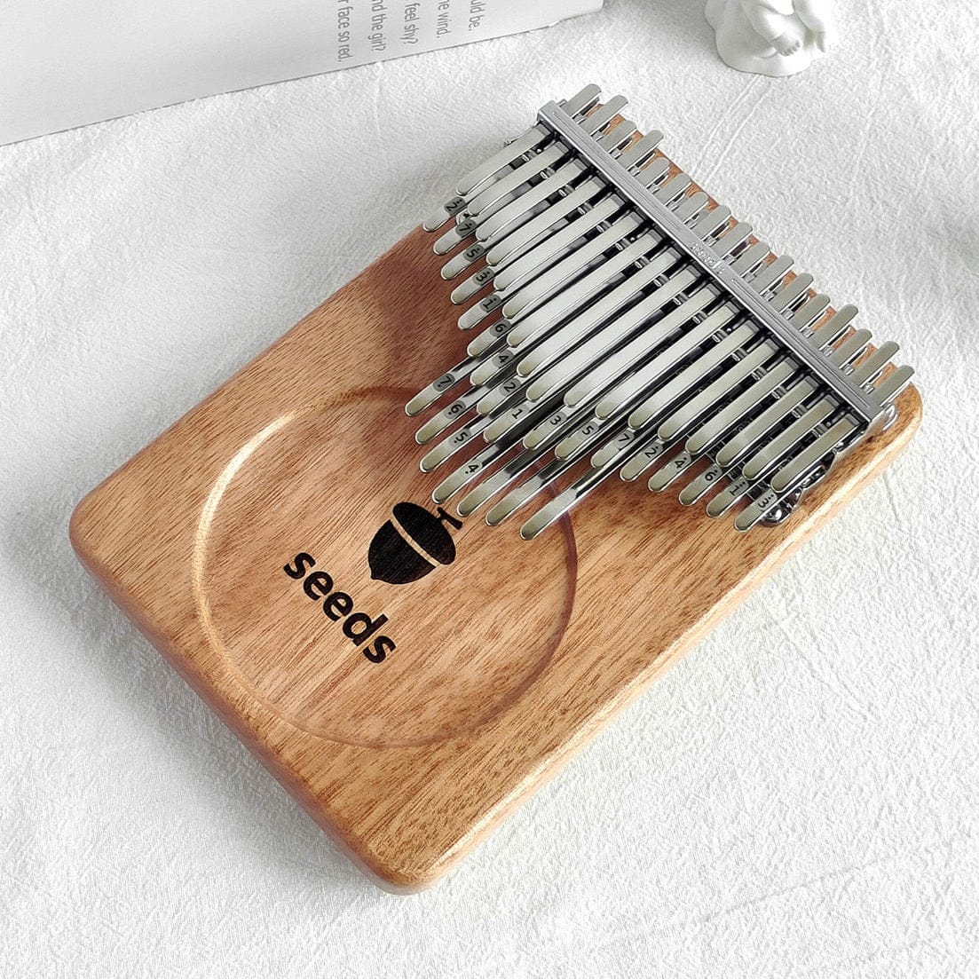 Kalimba 41 Key Seeds Chromatic Pisces Plus w/Case