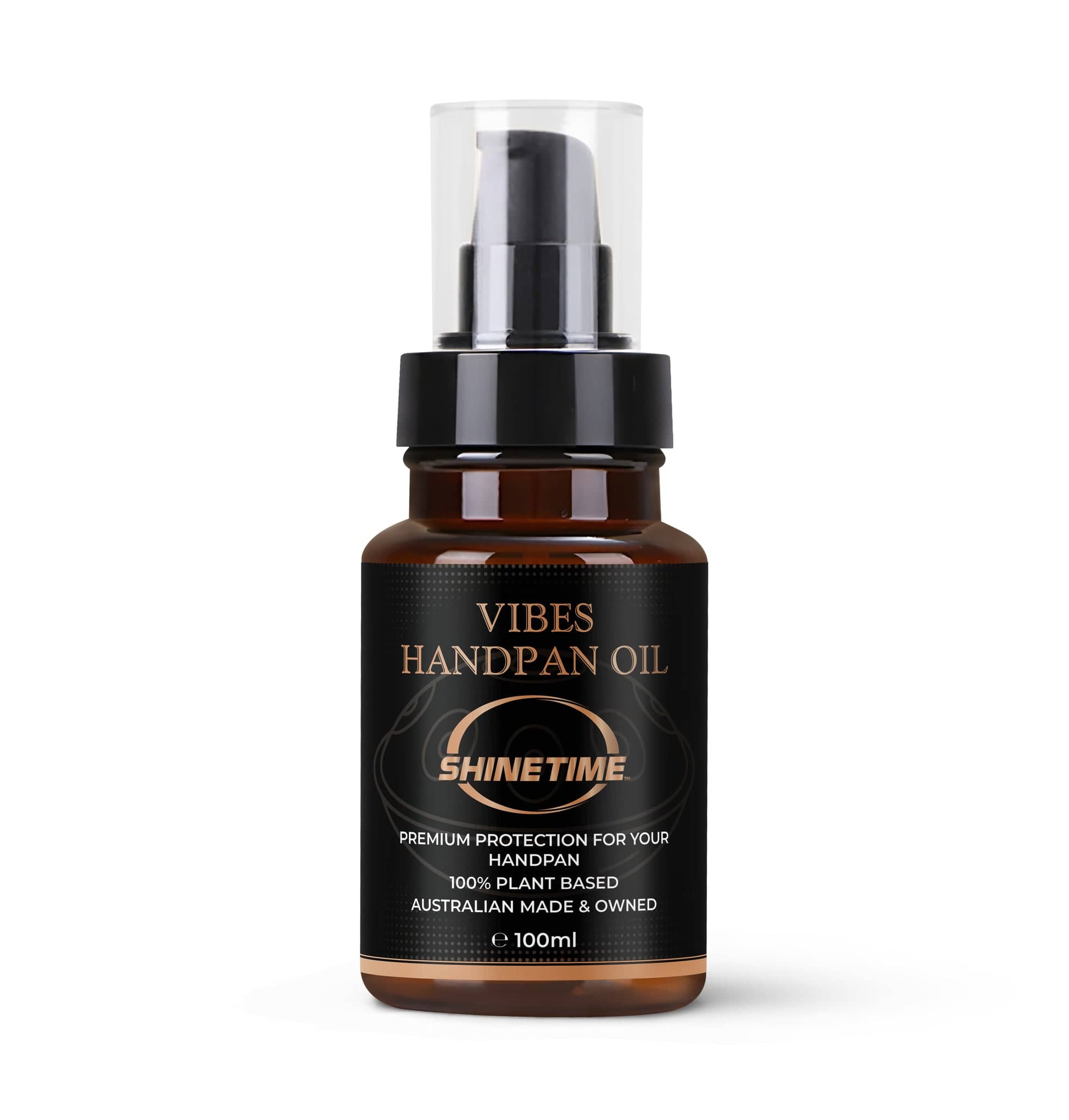 VIBES Handpan Oil by Shinetime - 100ml plant-based handpan care oil