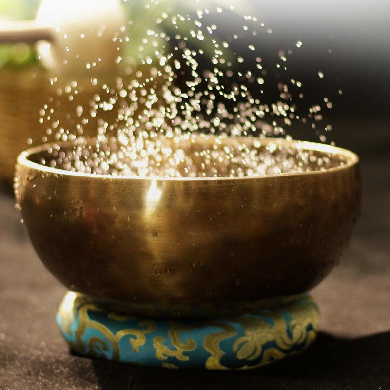 Tibetan Singing Bowl Antique Nepal Handmade Meditation 12cm-22cm - Little Kalimba Shop